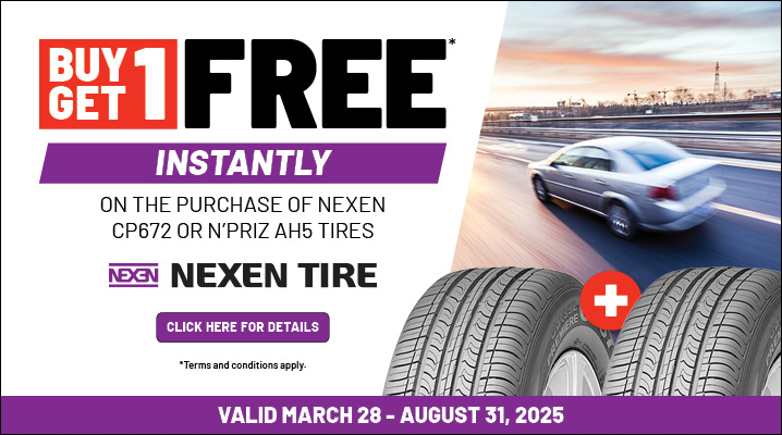 Nexen buy 1 tire get 1 free
