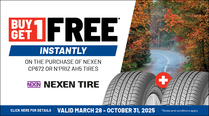 buy 1 get 1 free nexen tire