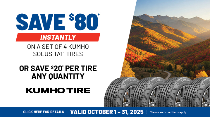 Kumho tire rebate
