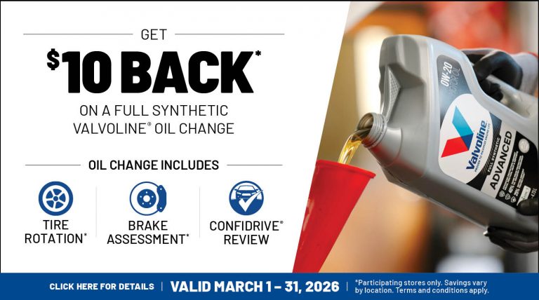 Valvoline Oil Change