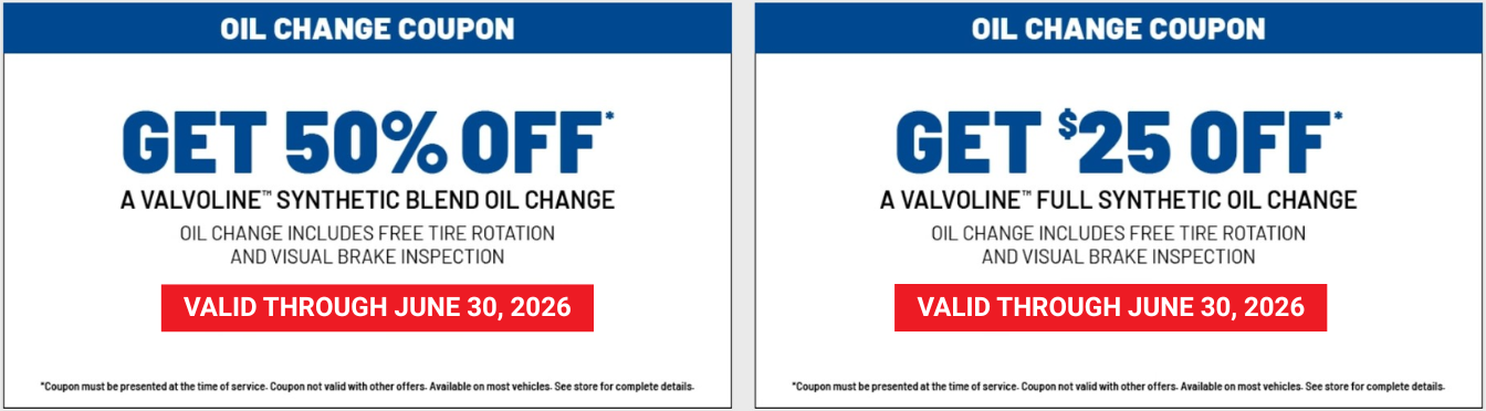 OIL CHANGE DISCOUNT