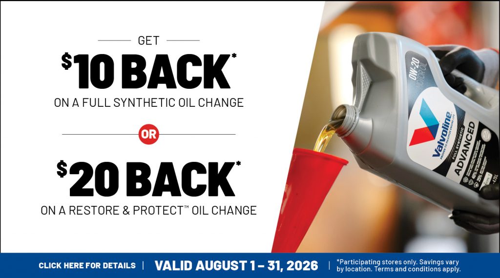 Valvoline Tire Rebate