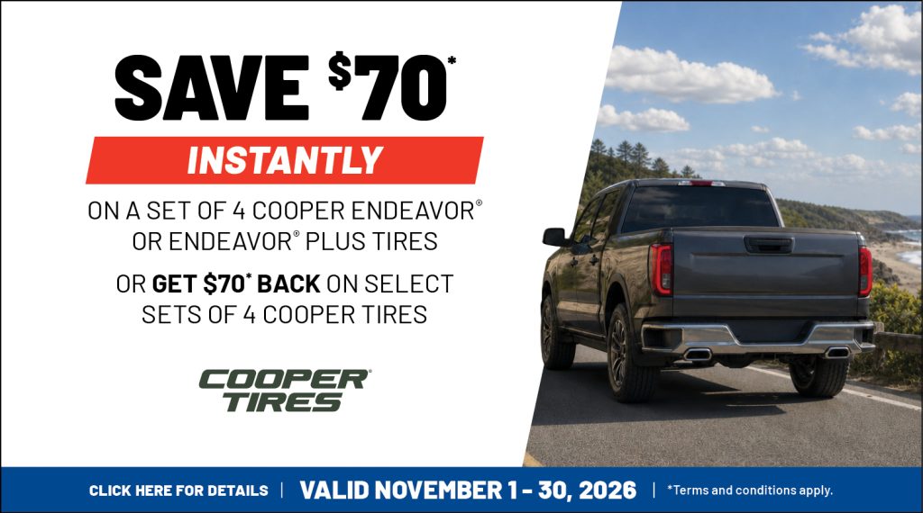 Cooper Tire sale